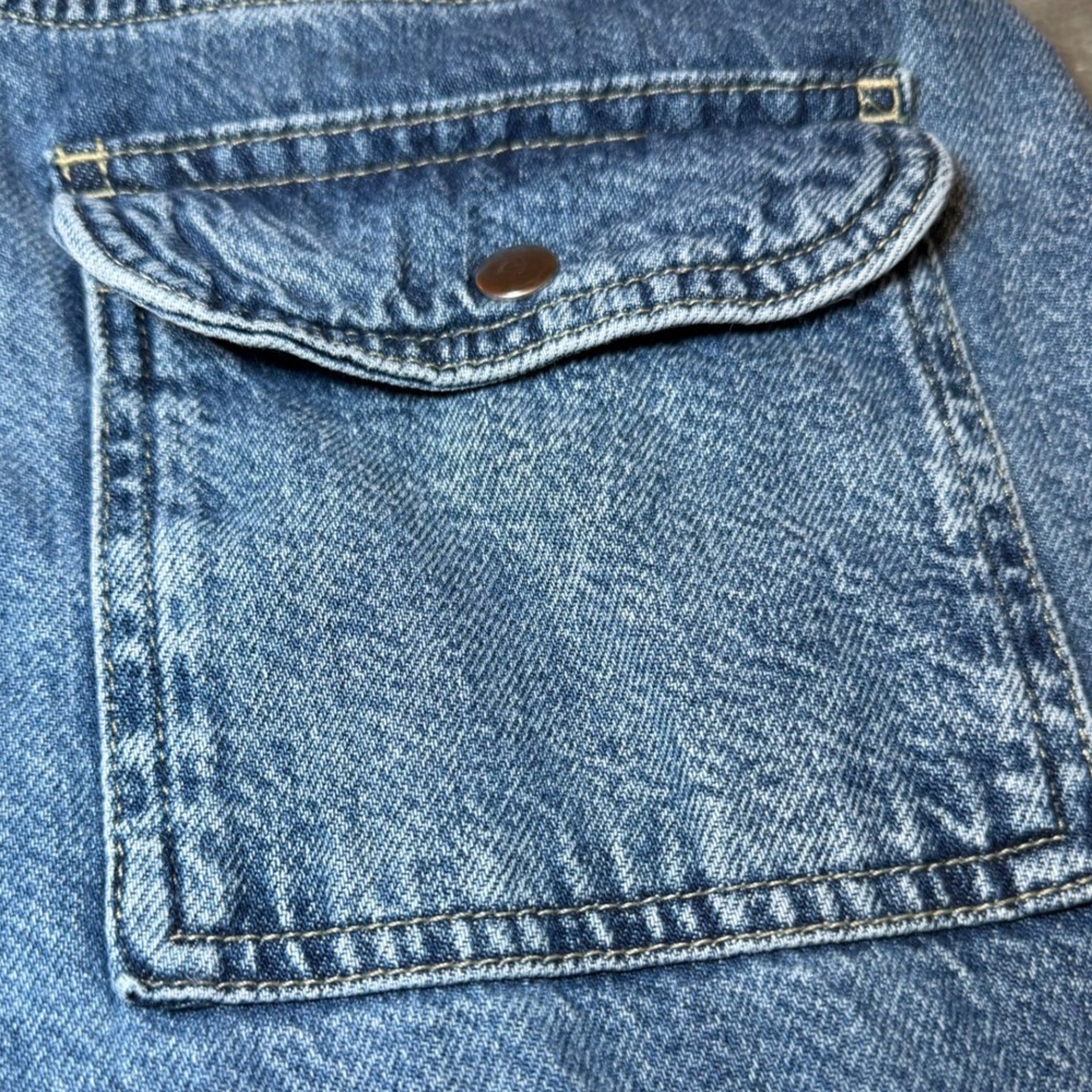 Aeropostale Womens Size 6 Mom Jeans Blue Denim Distressed Ripped High Rise Fray - Picture 7 of 16